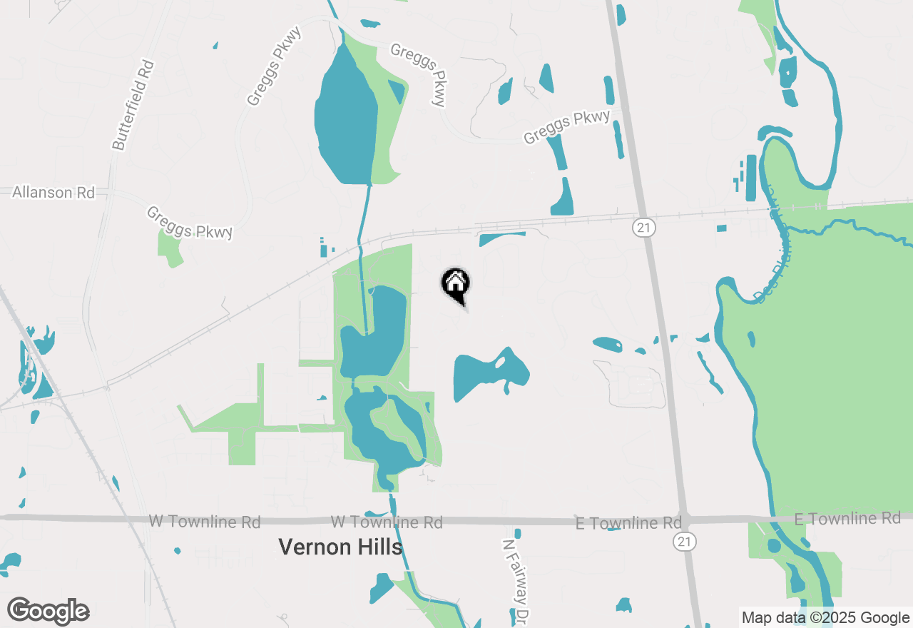 Map of 240 Southwick Court #240, Vernon Hills, IL 60061