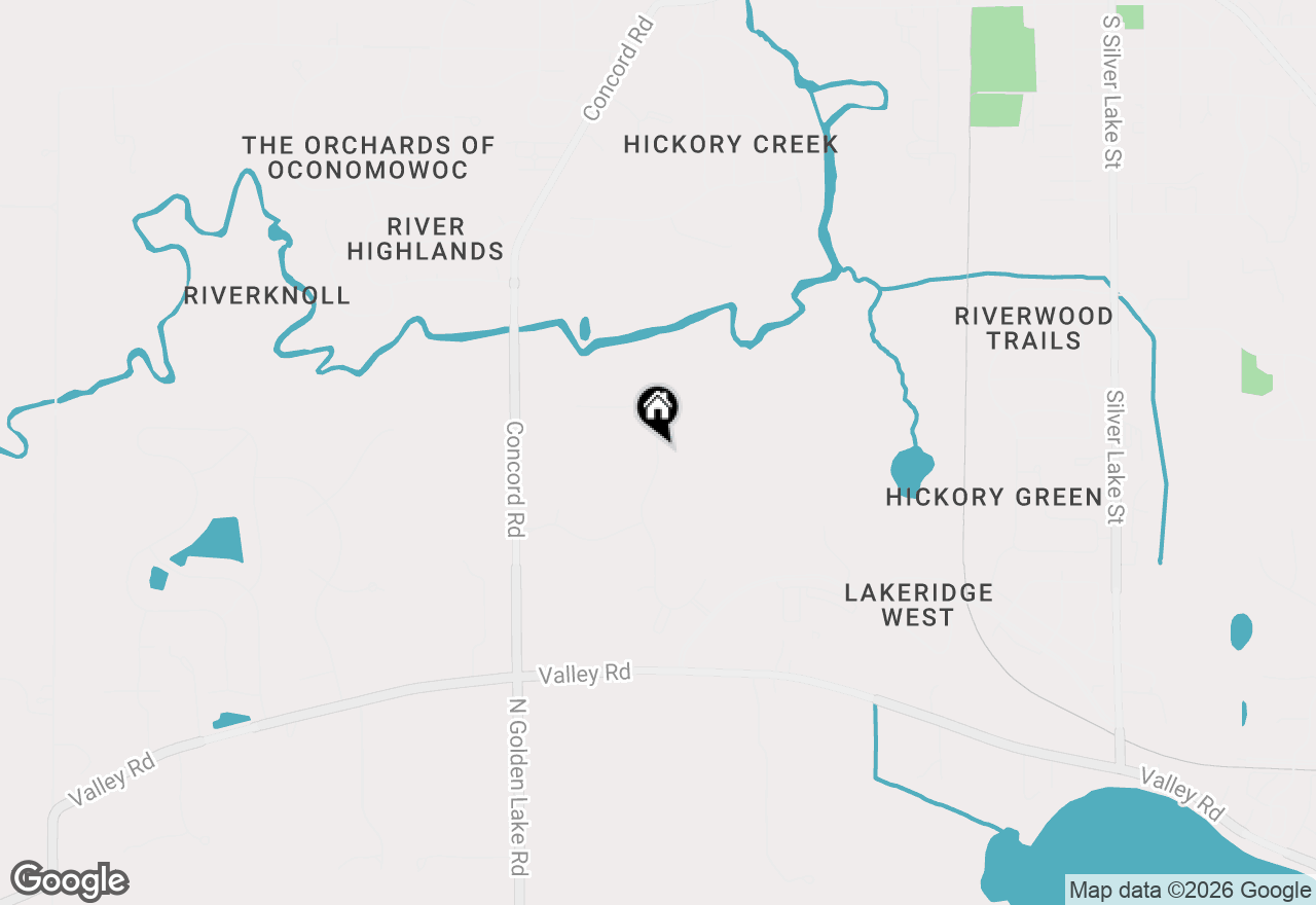 Map of 1193 Arrowood Cir W, Oconomowoc, WI 53066