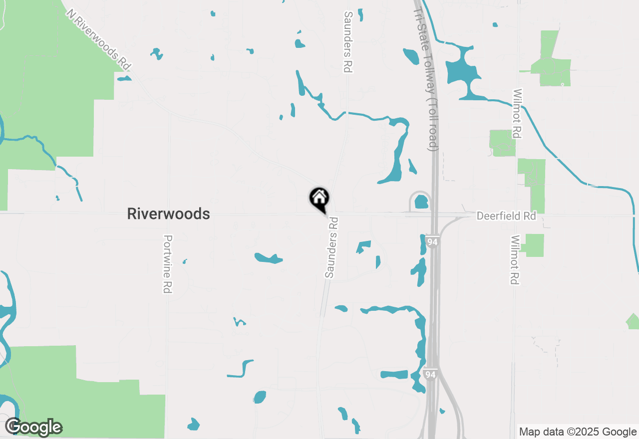 Map of 2260 Congressional Lane, Riverwoods, IL 60015