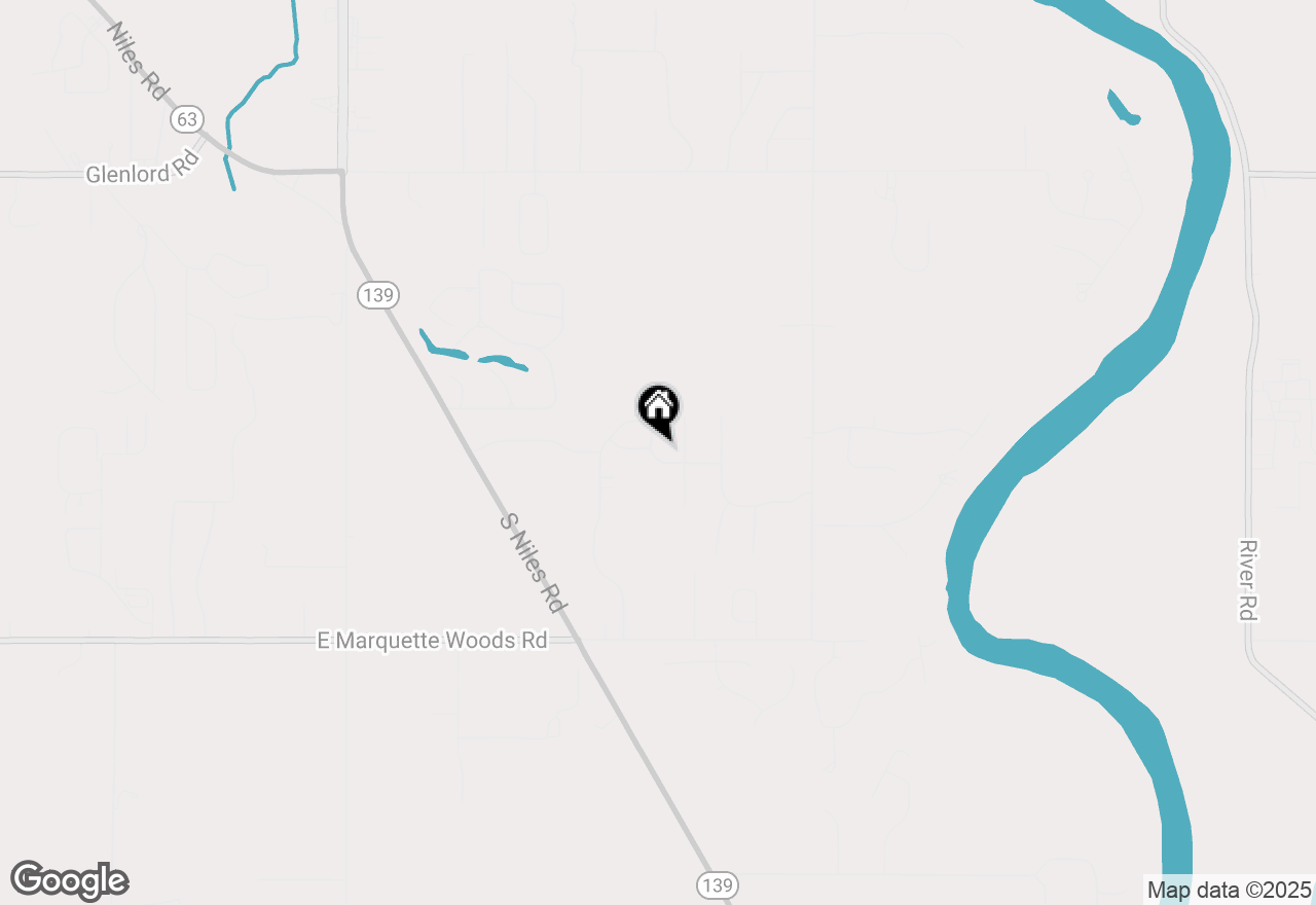 Map of 4548 Lauren Lane, St Joseph, MI 49085