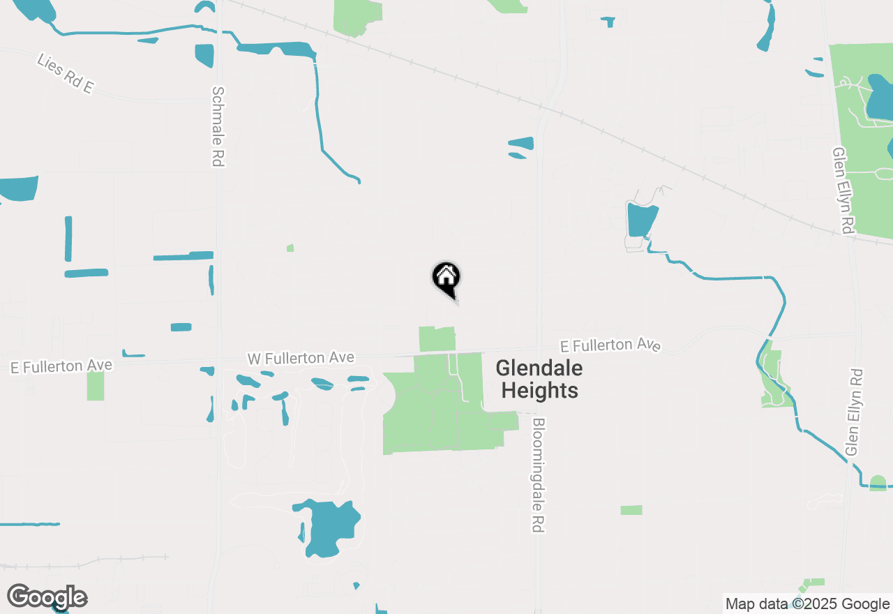 Map of 85 E Lincoln Avenue, Glendale Heights, IL 60139