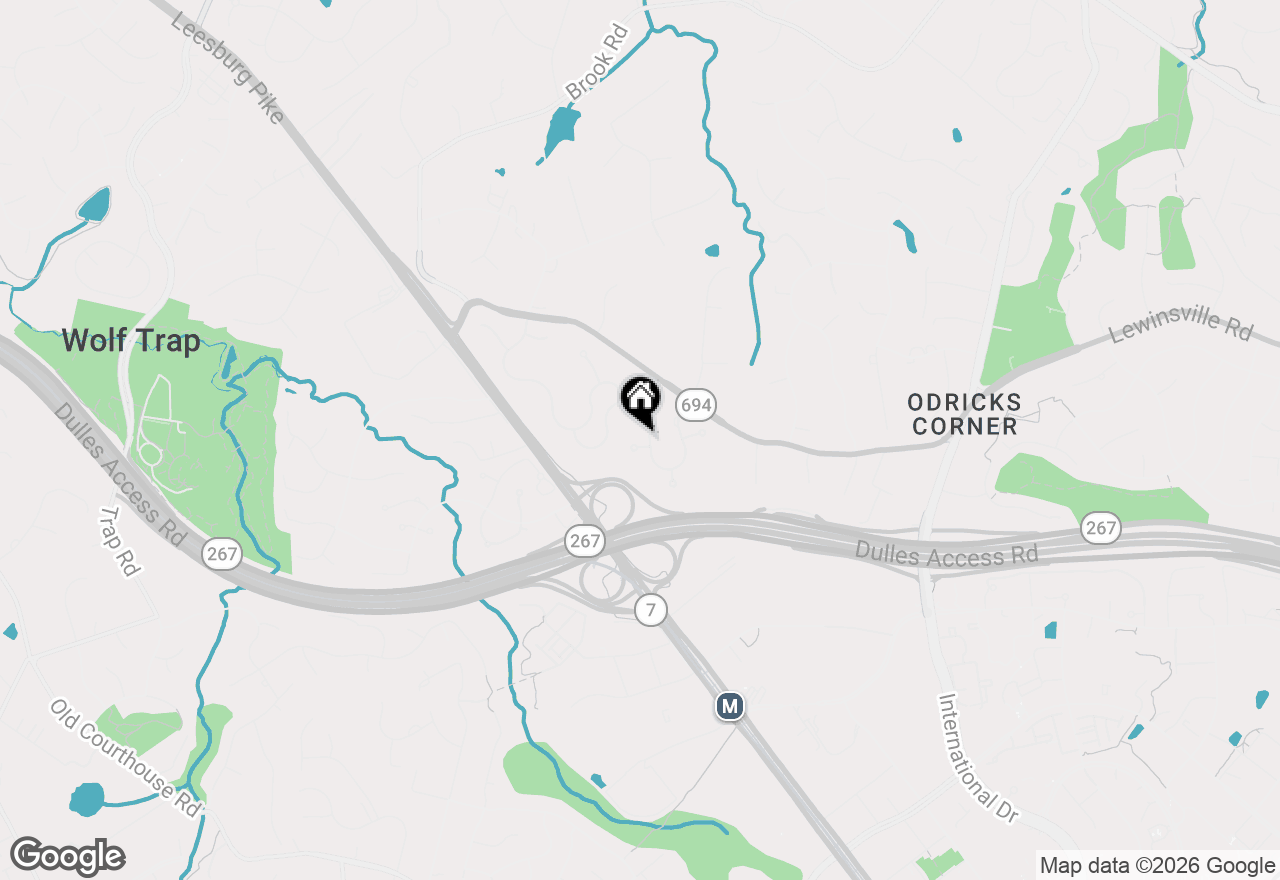 Map of 1445 Mayhurst Boulevard, Mclean, VA 22102