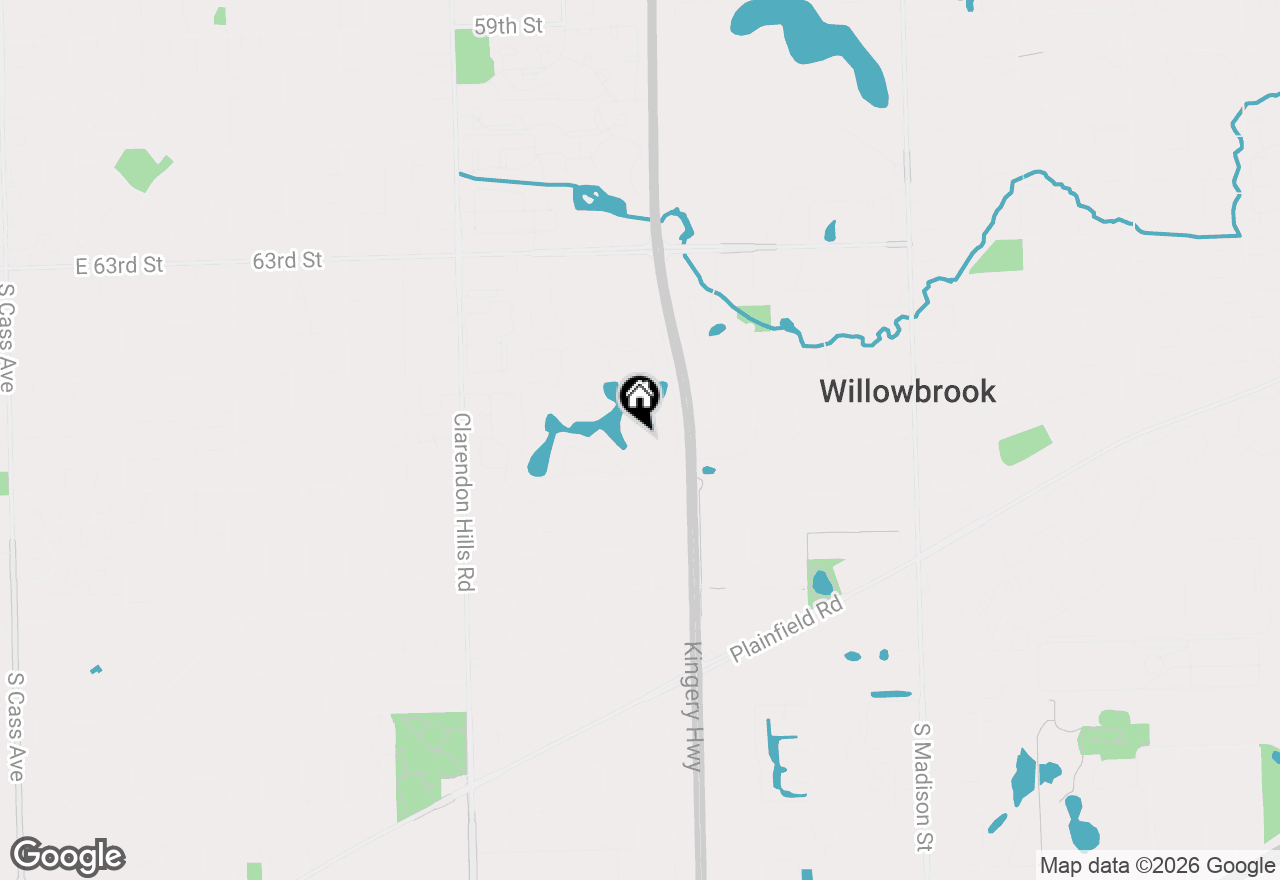 Map of 32 Kyle Court #32, Willowbrook, IL 60527