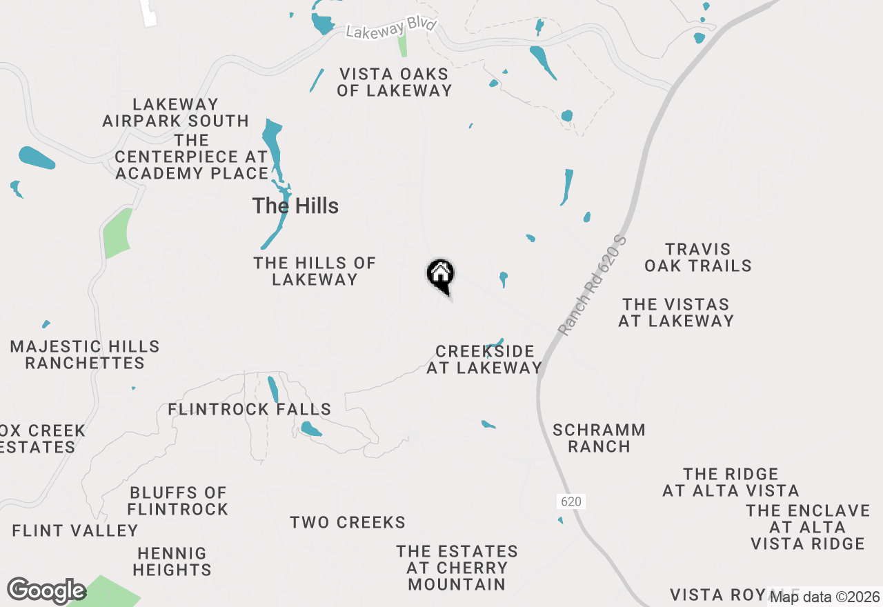 Map of 108 Rivalto Cir #2, Lakeway, TX 78734
