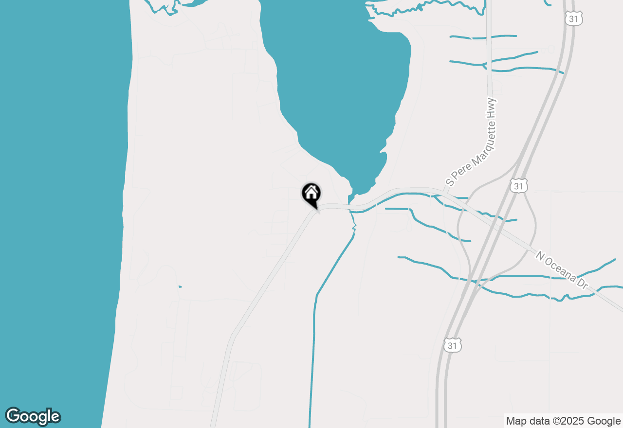 Map of 9523 N Br Us 31, Pentwater, MI 49449