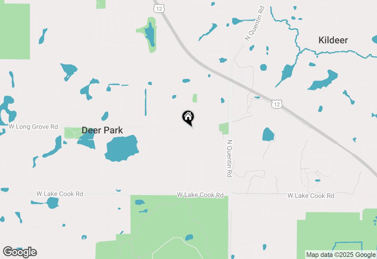 Map of 22291 W Long Grove Road, Deer Park, IL 60010