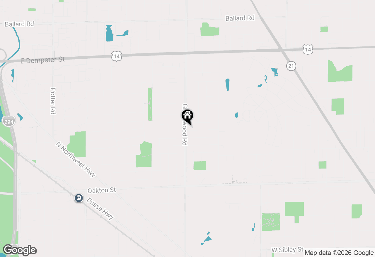 Map of 8560 W Clara Drive, Niles, IL 60714