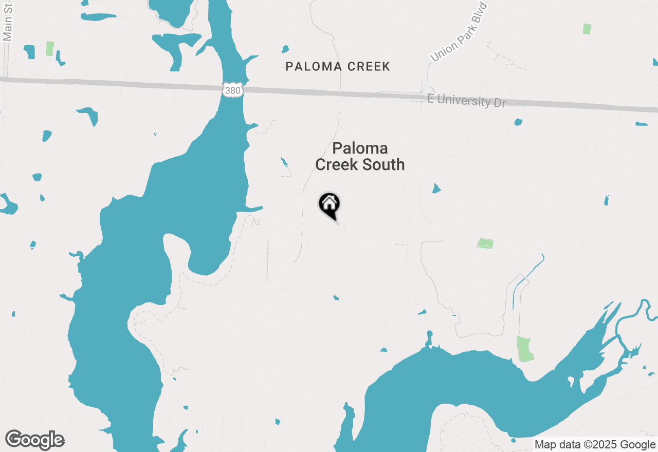 Map of 1517 Toucan Drive, Little Elm, TX 75068