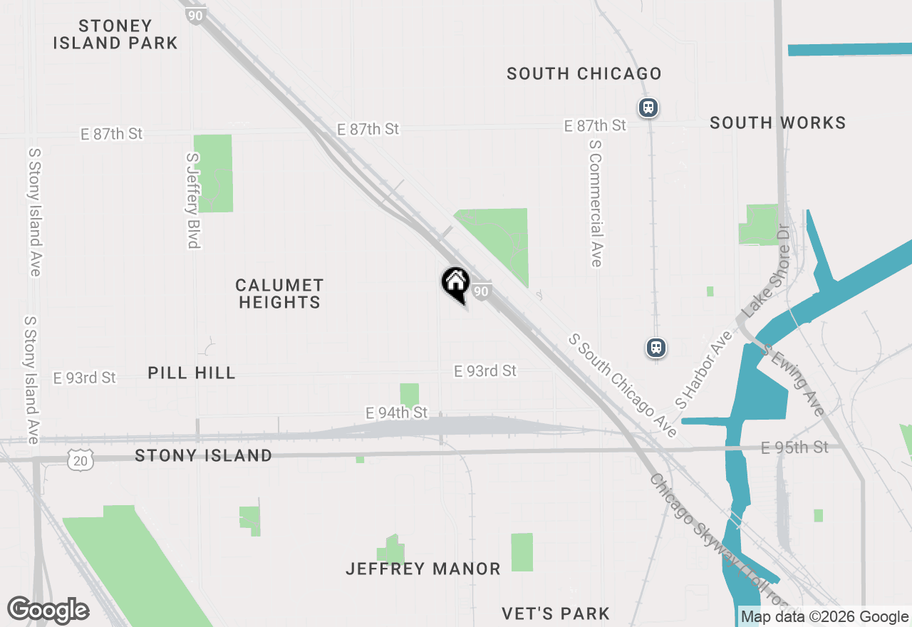 Map of 9132 S Saginaw Avenue, Chicago, IL 60617