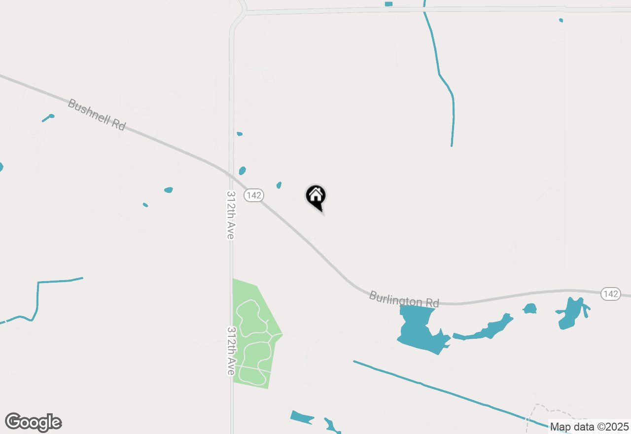 Map of 30606 Burlington Rd, Burlington, WI 53105