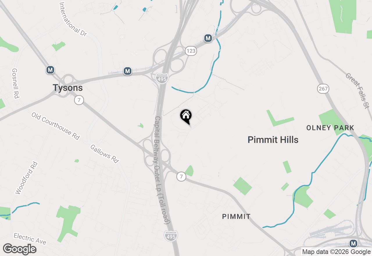 Map of 1954 Kennedy Drive #104, Mclean, VA 22102
