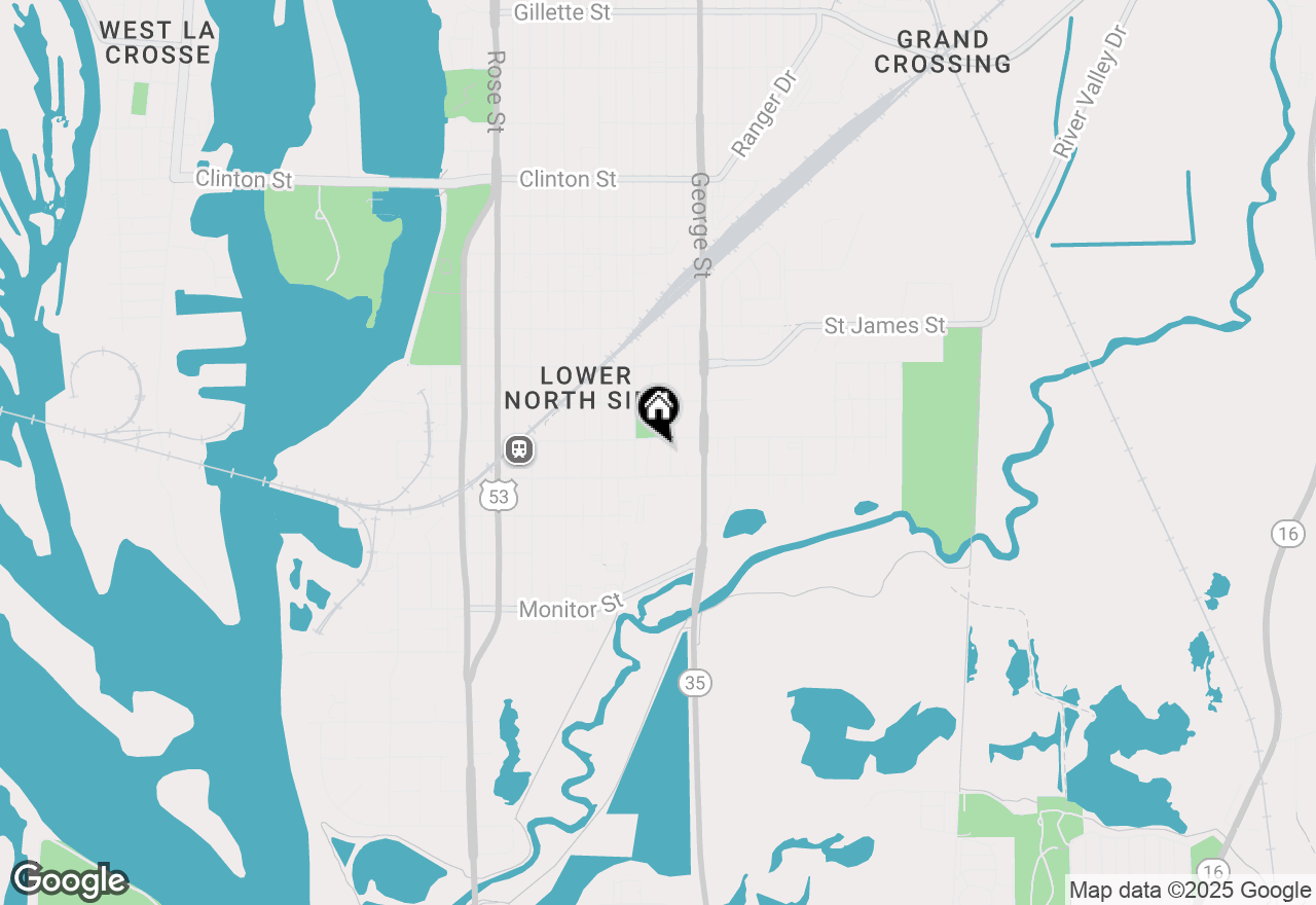 Map of 525 Kane St, La Crosse, WI 54603