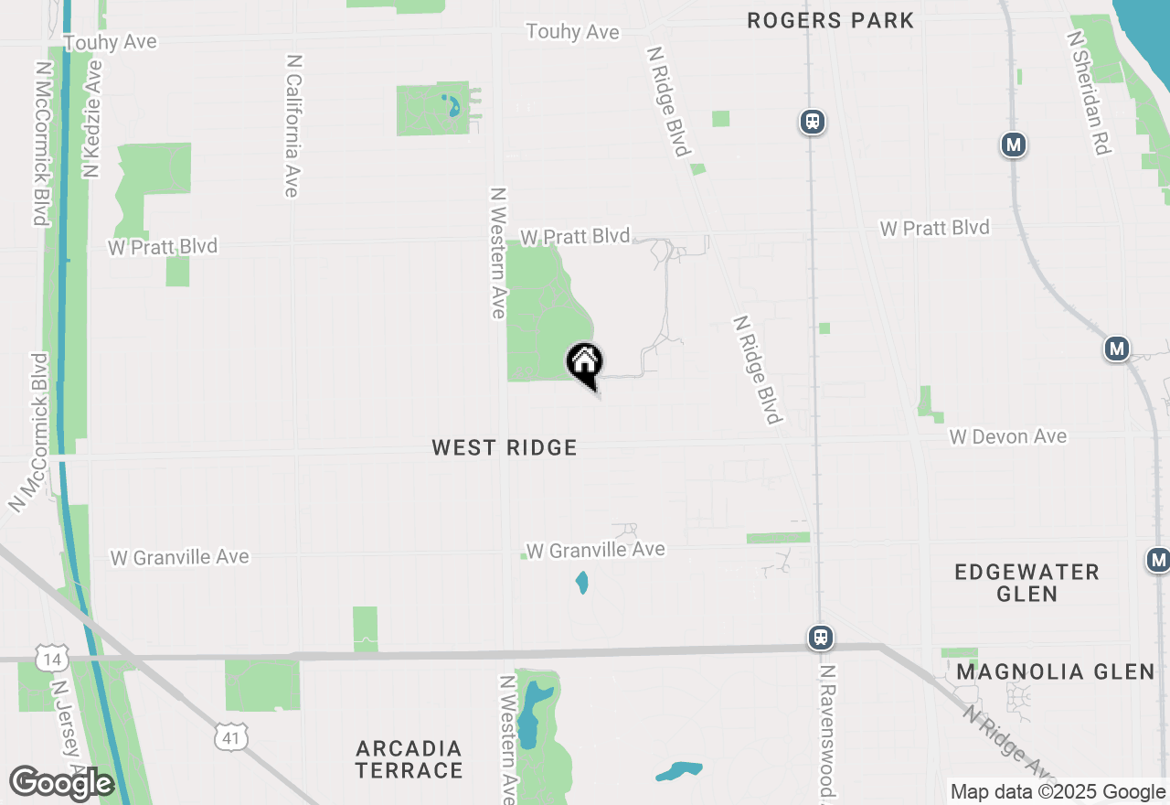 Map of 6455 N Bell Avenue #2, Chicago, IL 60645