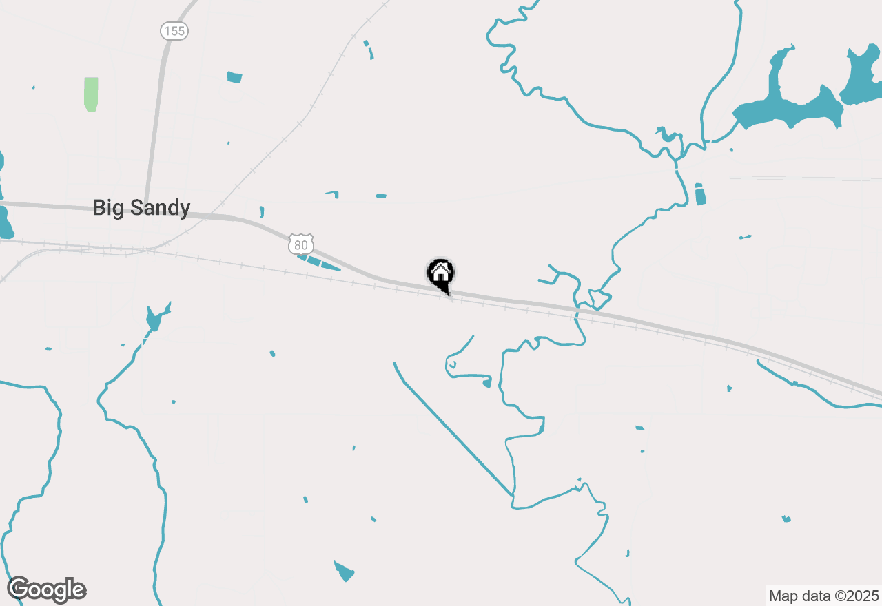 Map of 0 Us Hwy 80, Big Sandy, TX 75755