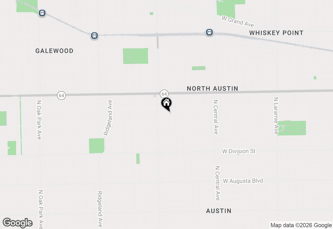 Map of 1435 N Mason Avenue, Chicago, IL 60651