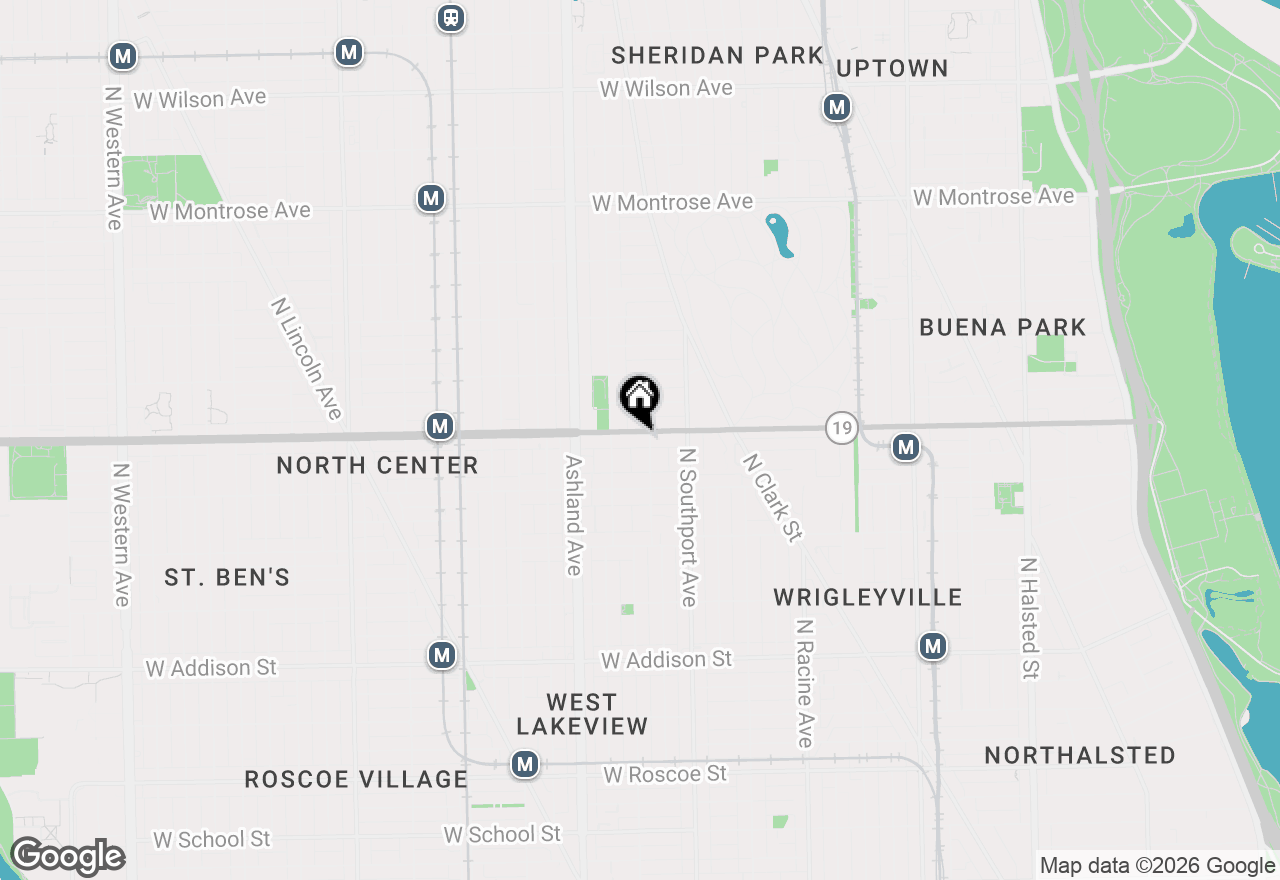 Map of 1453 W Irving Park Road #305, Chicago, IL 60613