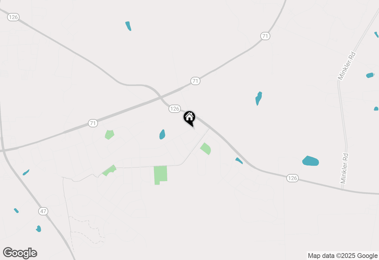 Map of 1103 Hampton Lane, Yorkville, IL 60560