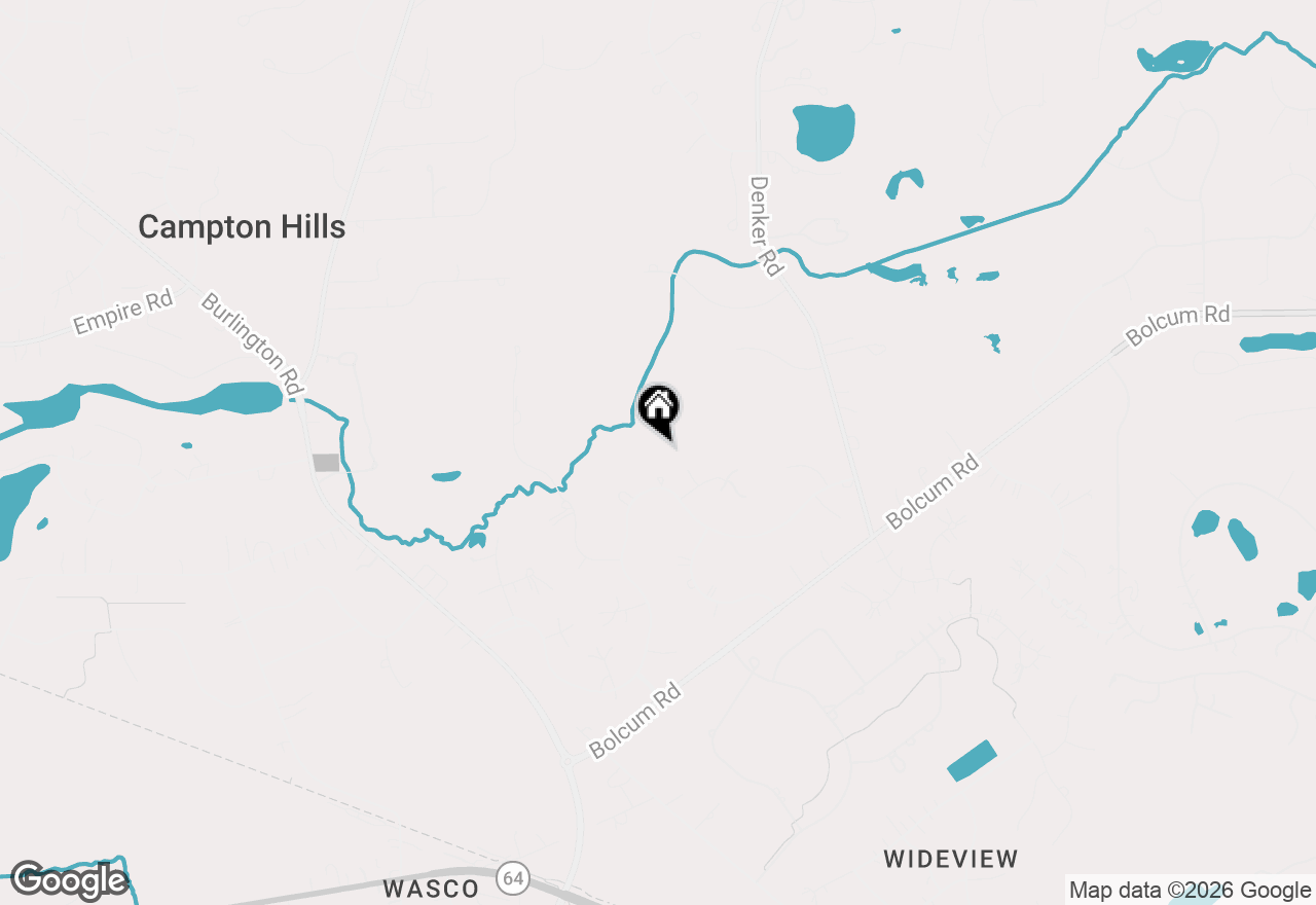 Map of 39W944 Deer Run Drive, St. Charles, IL 60175