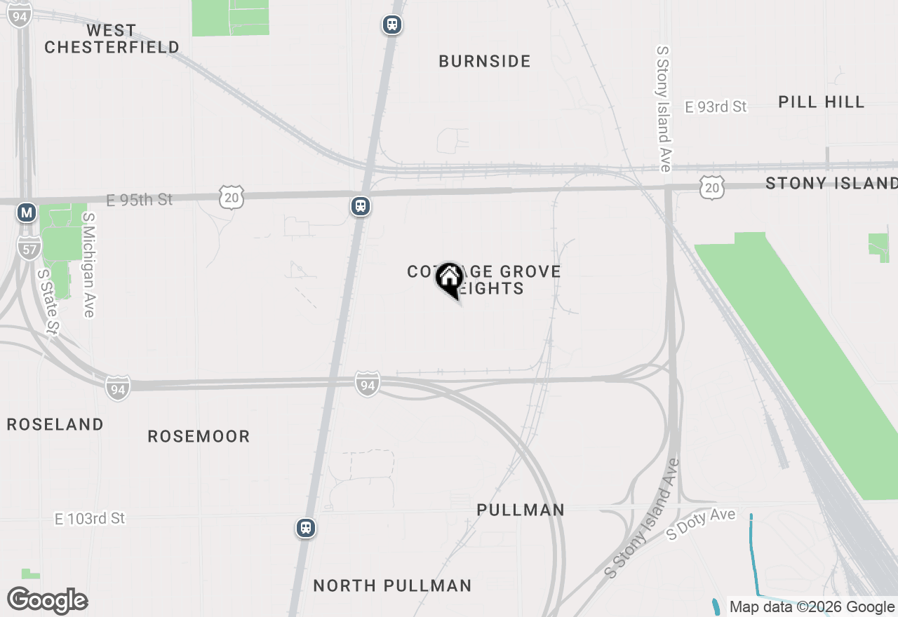 Map of 9760 S Dobson Avenue, Chicago, IL 60628