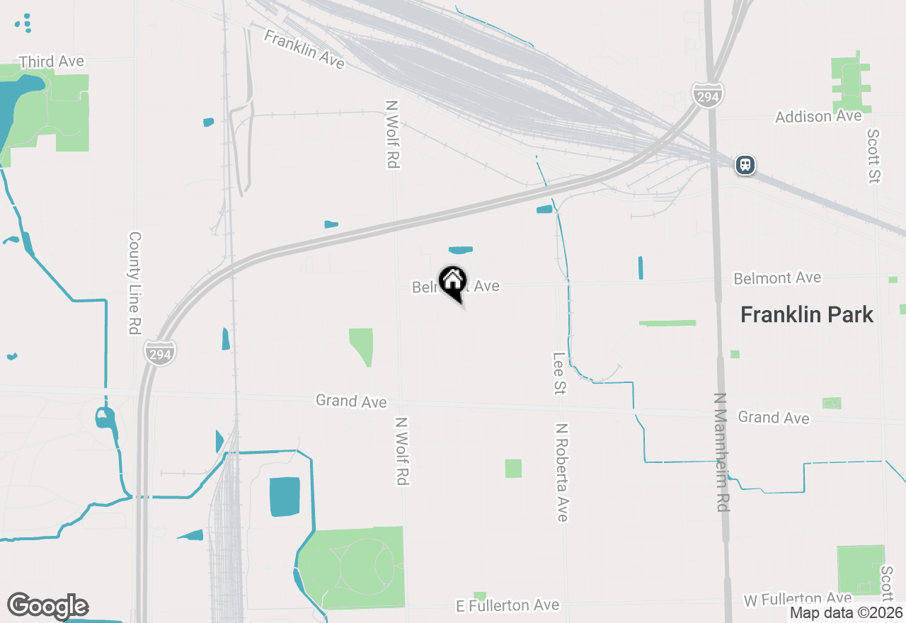 Map of 3120 Haber Avenue, Melrose Park, IL 60164