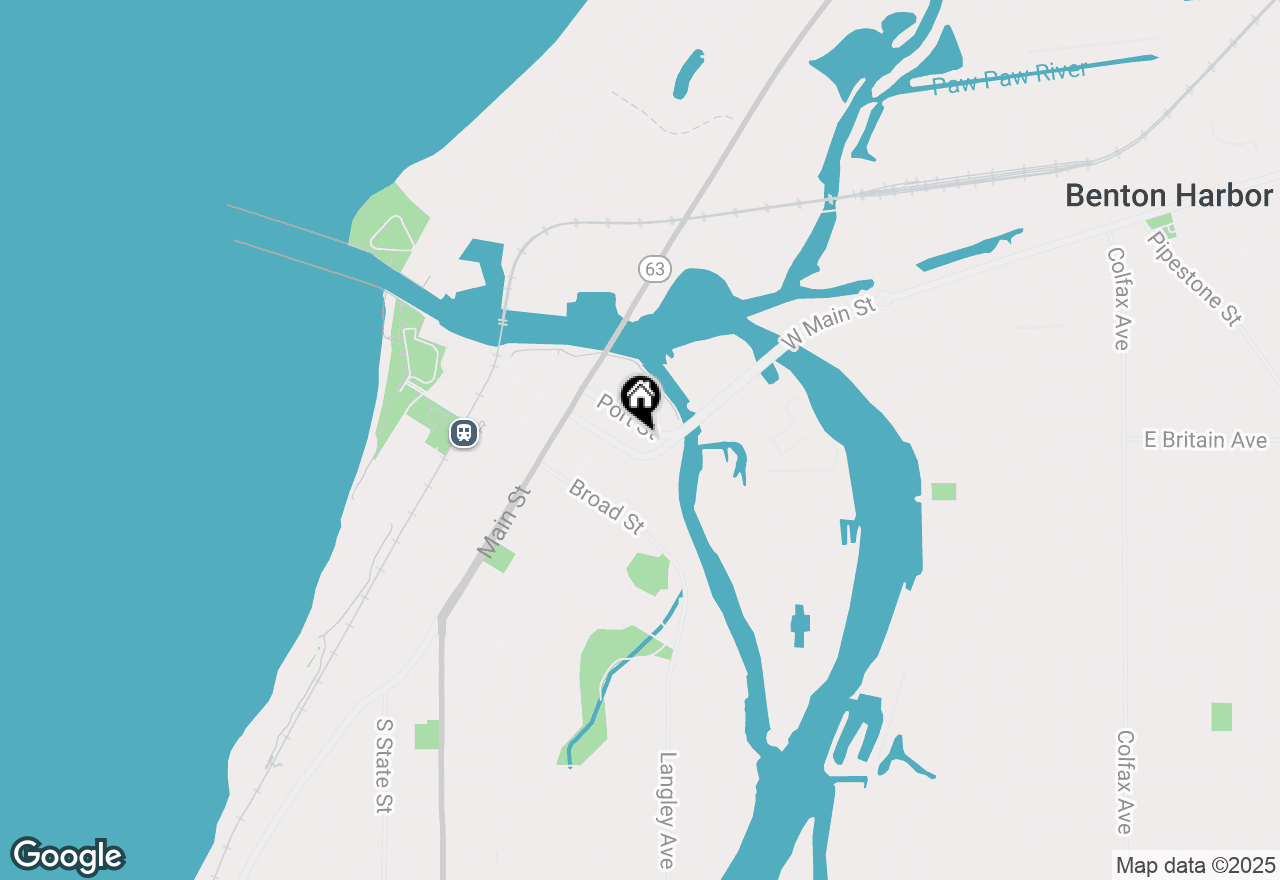 Map of 193 Wayne Street, St Joseph, MI 49085