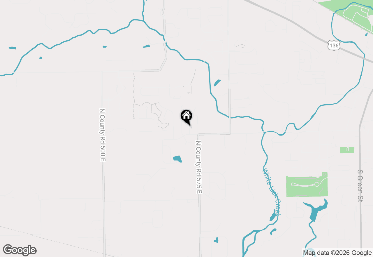 Map of 5012 Bergamot Drive, Brownsburg, IN 46112