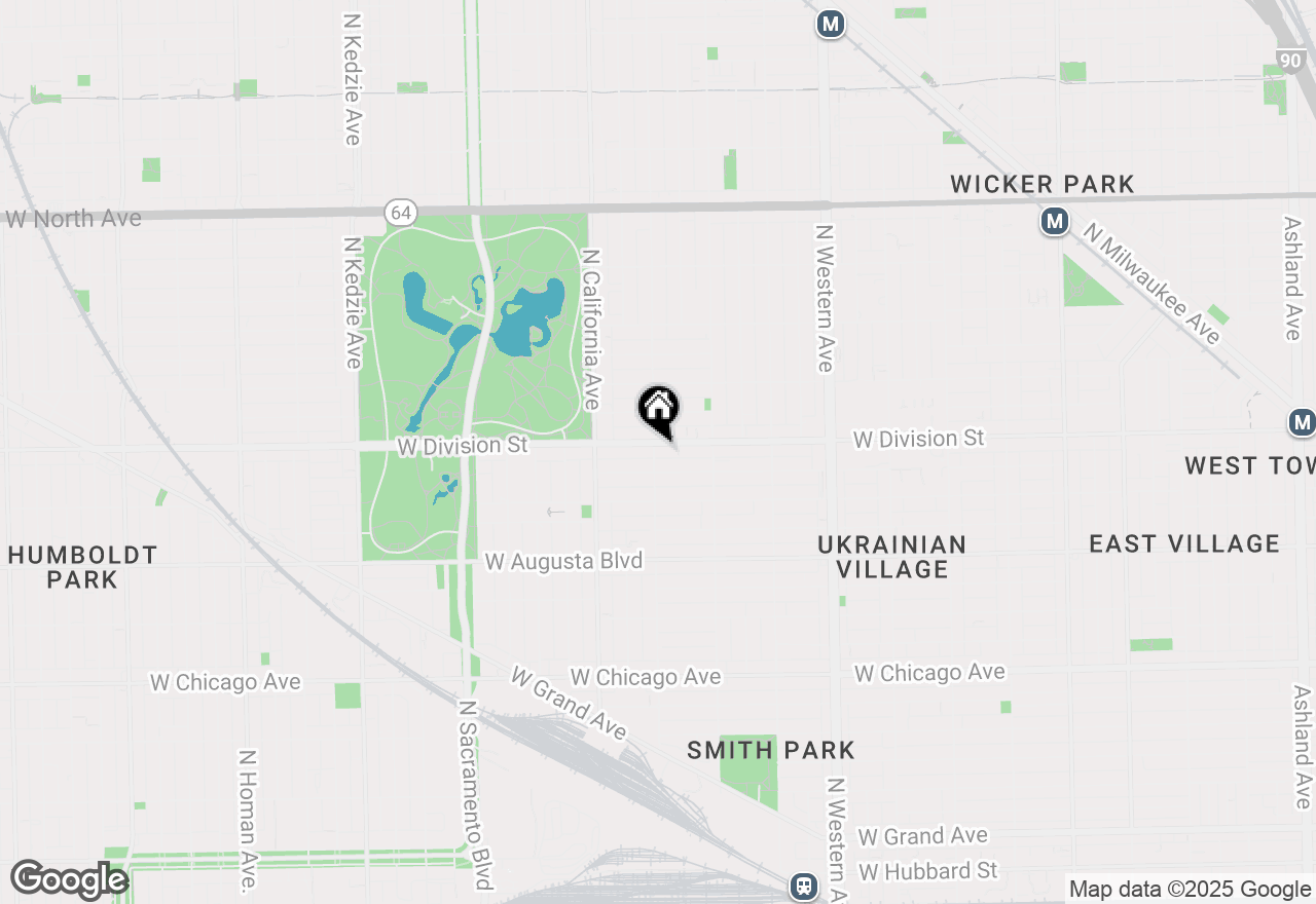 Map of 2659 W Division Street #3, Chicago, IL 60622