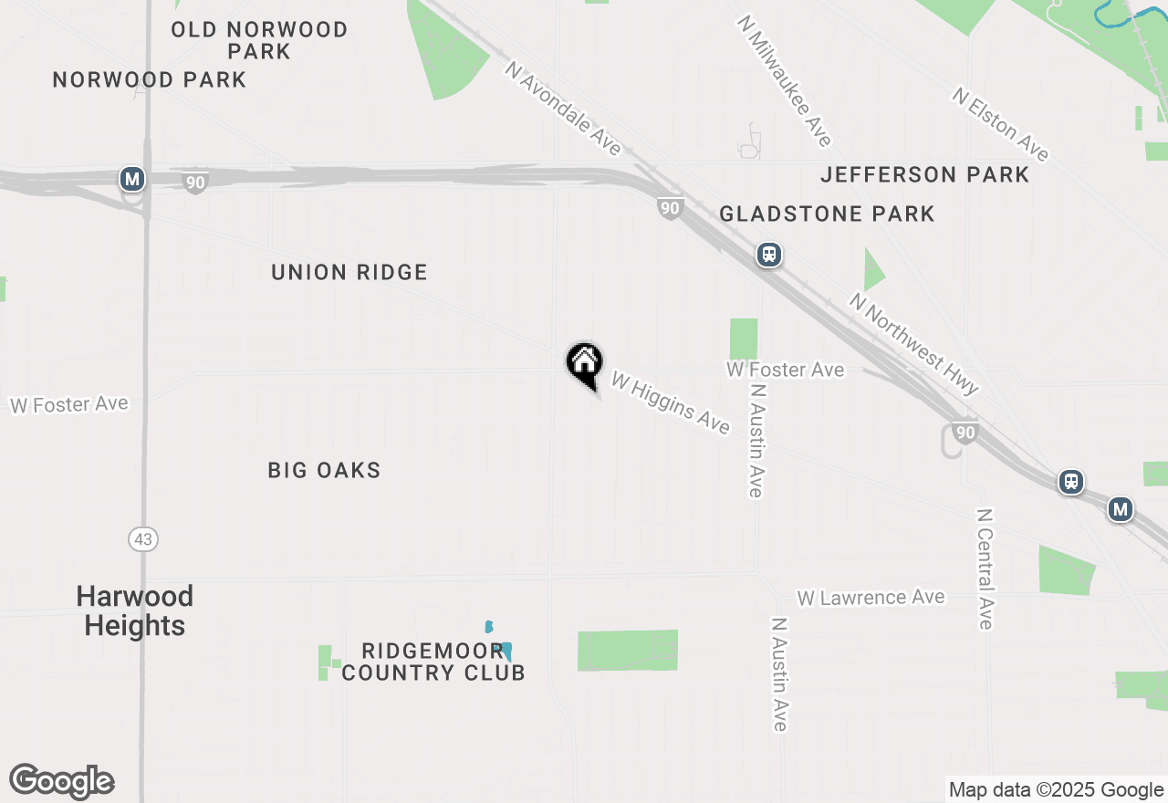 Map of 5123 N Mulligan Avenue, Chicago, IL 60630