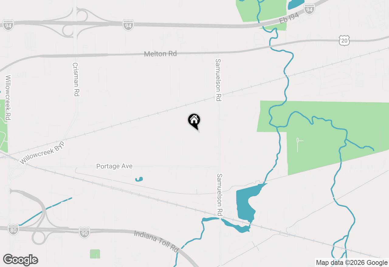 Map of 2130 Jefferson Street, Portage, IN 46368