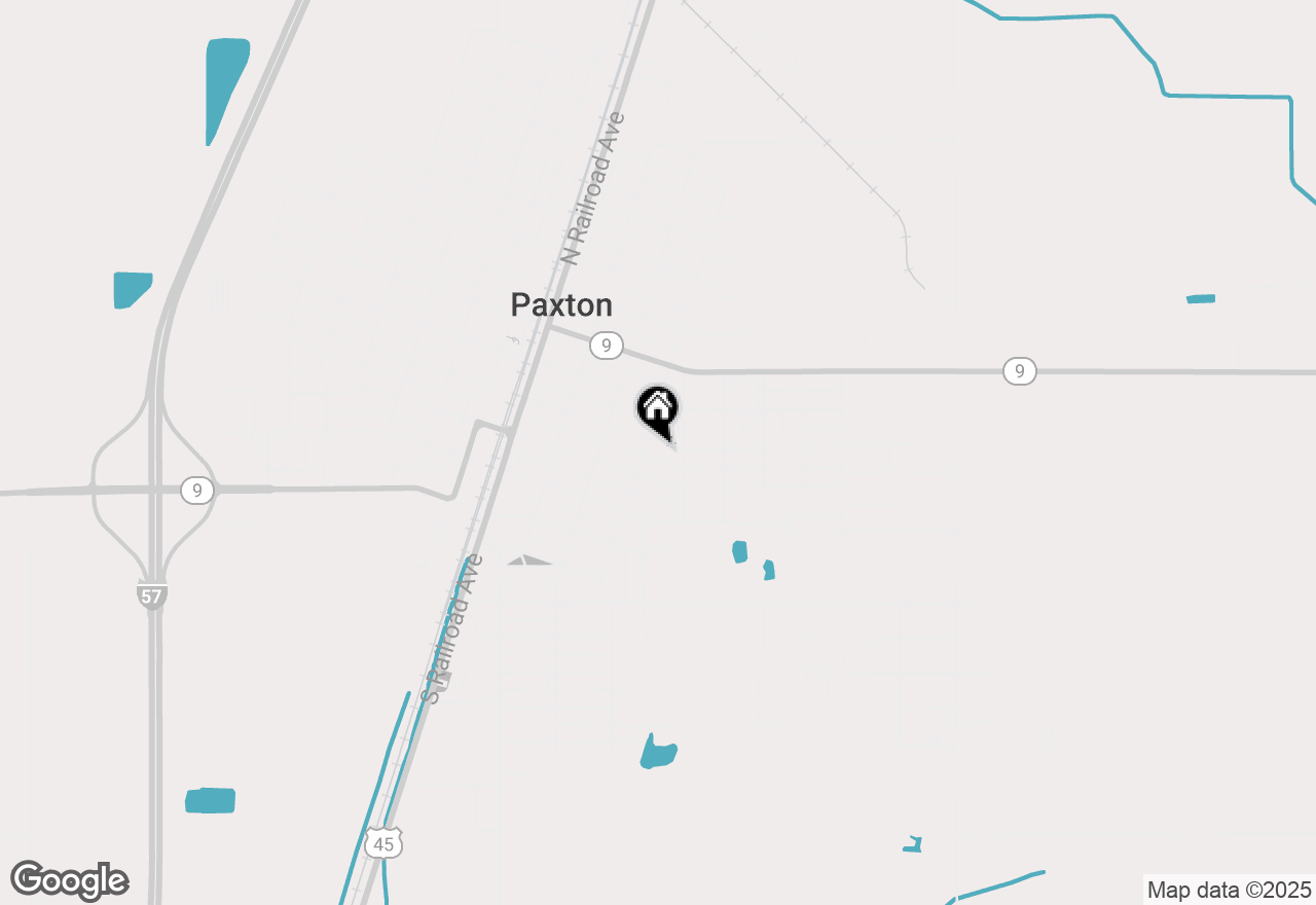 Map of 518 E Orleans Street, Paxton, IL 60957