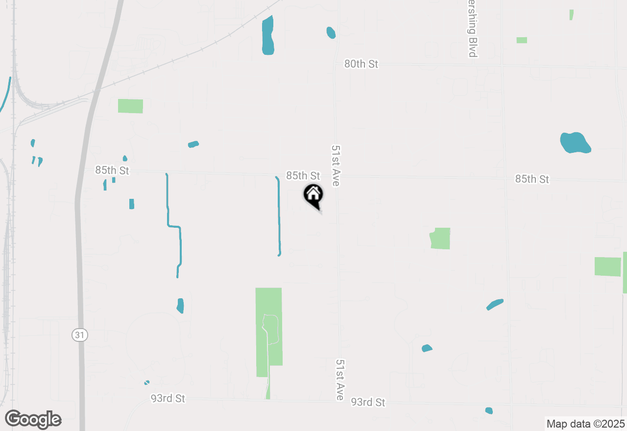 Map of 5305 86th St, Pleasant Prairie, WI 53158