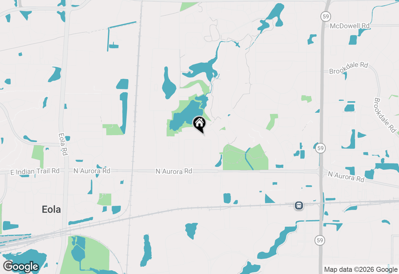 Map of 30W676 Woodewind Drive, Naperville, IL 60563