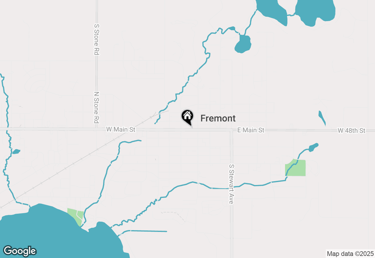 Map of 35 W Main Street, Fremont, MI 49412