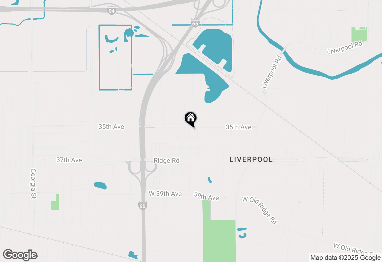 Map of 3518 Minnesota Street, Lake Station, IN 46405