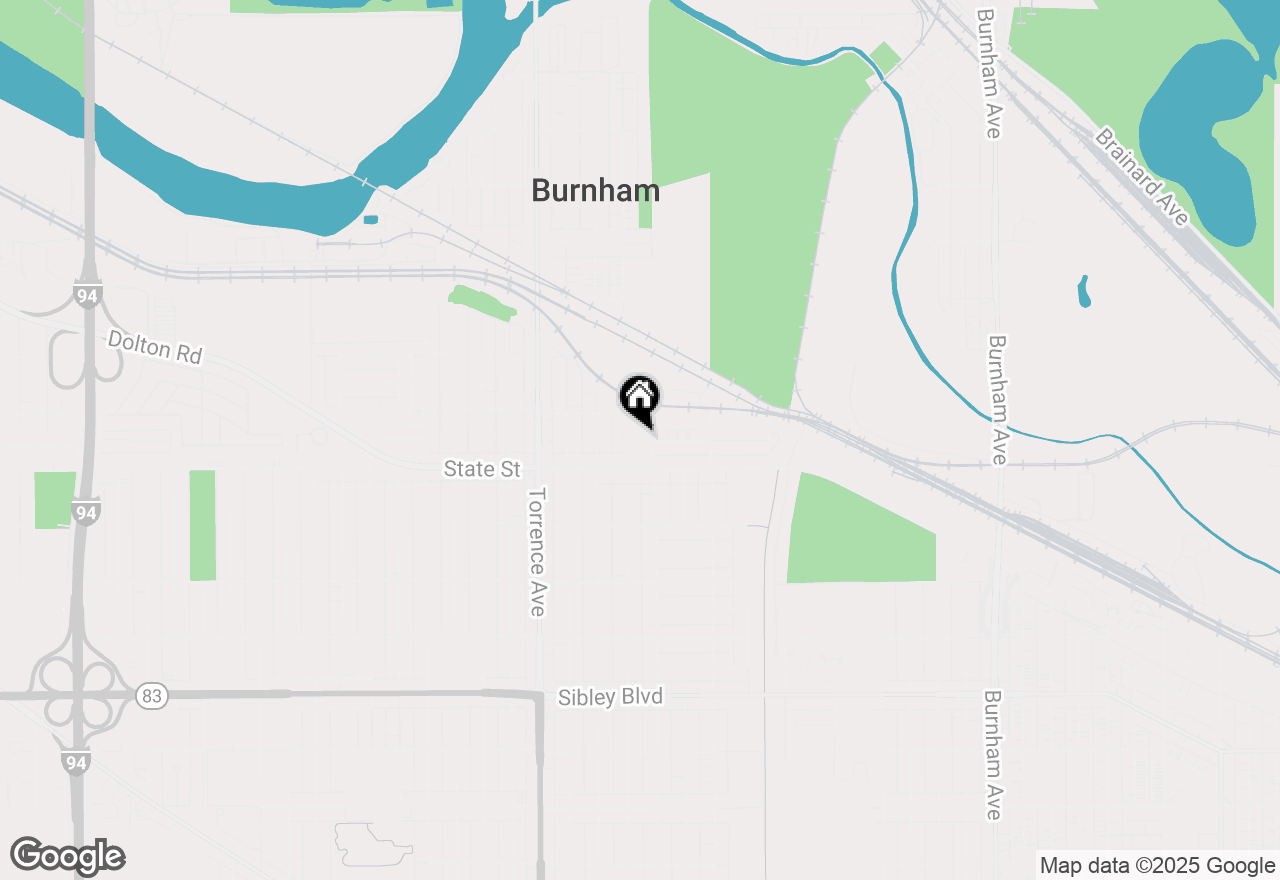 Map of 14545 S Manistee Avenue #3C, Burnham, IL 60633