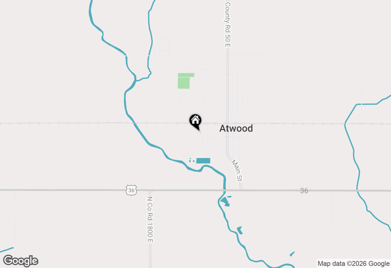Map of 219 S Missouri Street, Atwood, IL 61913