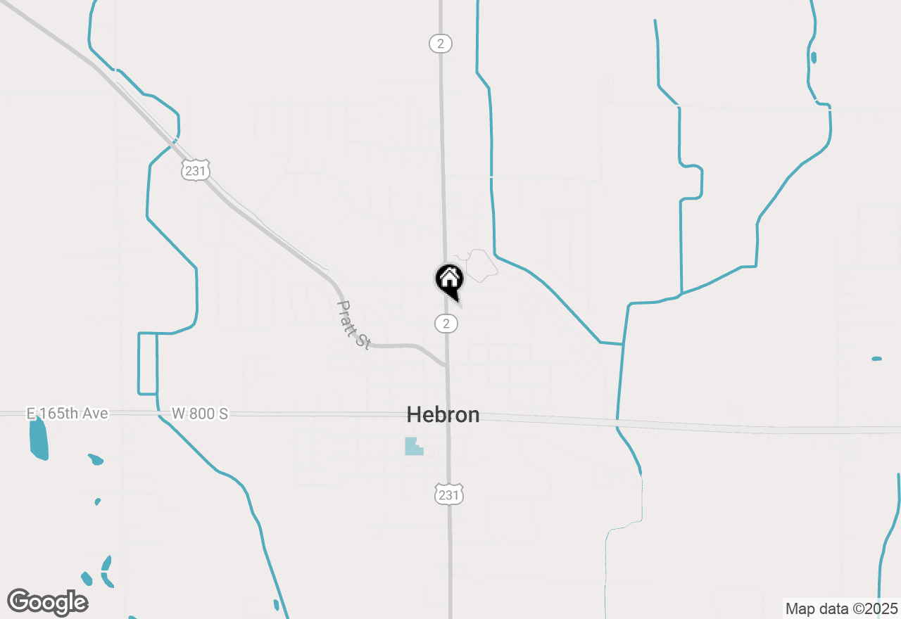Map of 505 N Main Street, Hebron, IN 46341