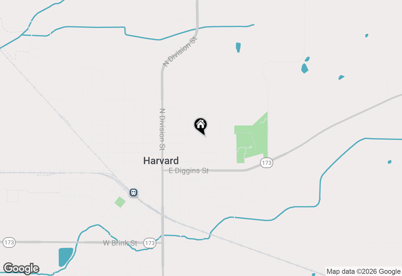 Map of 805 Garfield Street, Harvard, IL 60033