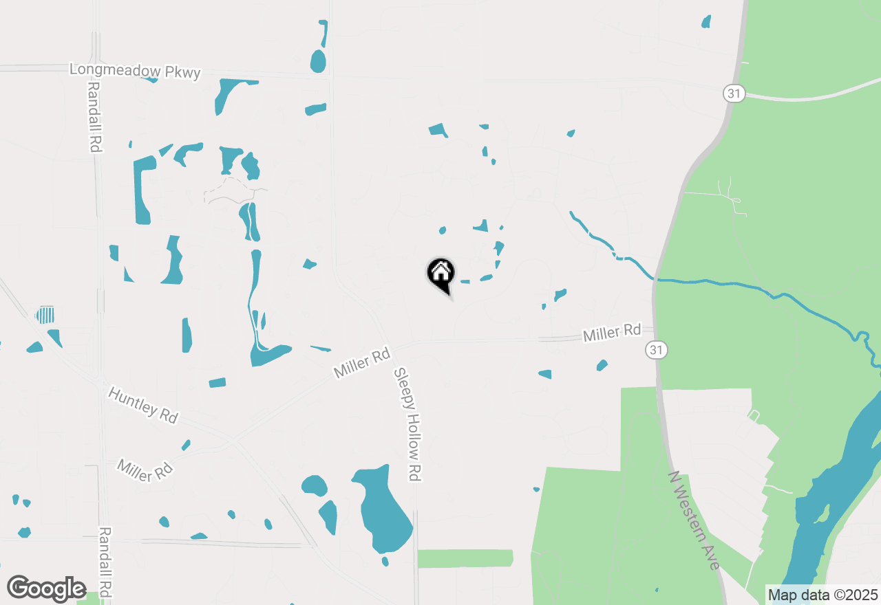 Map of 18N252 Sawyer Road, Dundee, IL 60118