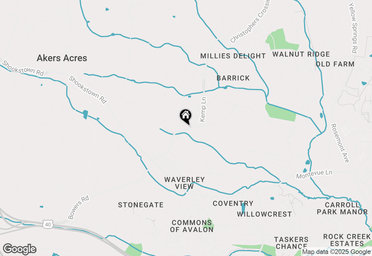 Map of 2272 Marcy Drive, Frederick, MD 21702