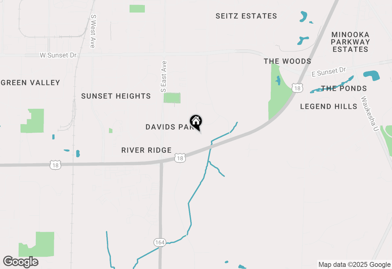 Map of 2029 Smart Ct, Waukesha, WI 53189