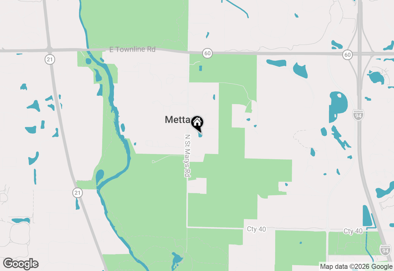 Map of 25421 N Saint Marys Road, Mettawa, IL 60048