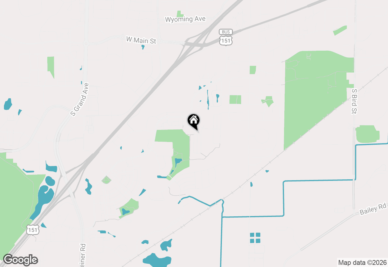 Map of 1236 Twisted Branch Way, Sun Prairie, WI 53590