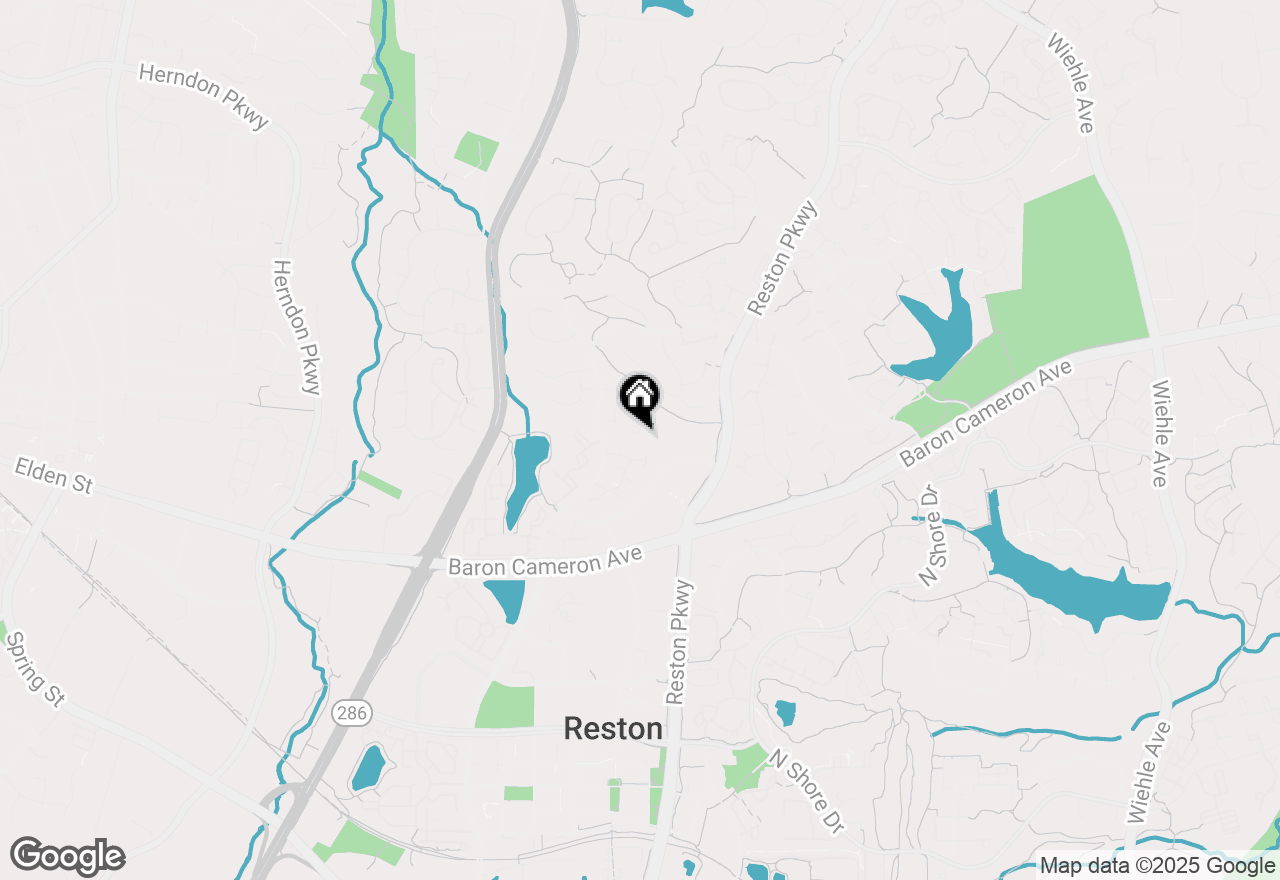 Map of 1679 Fieldthorn Drive, Reston, VA 20194