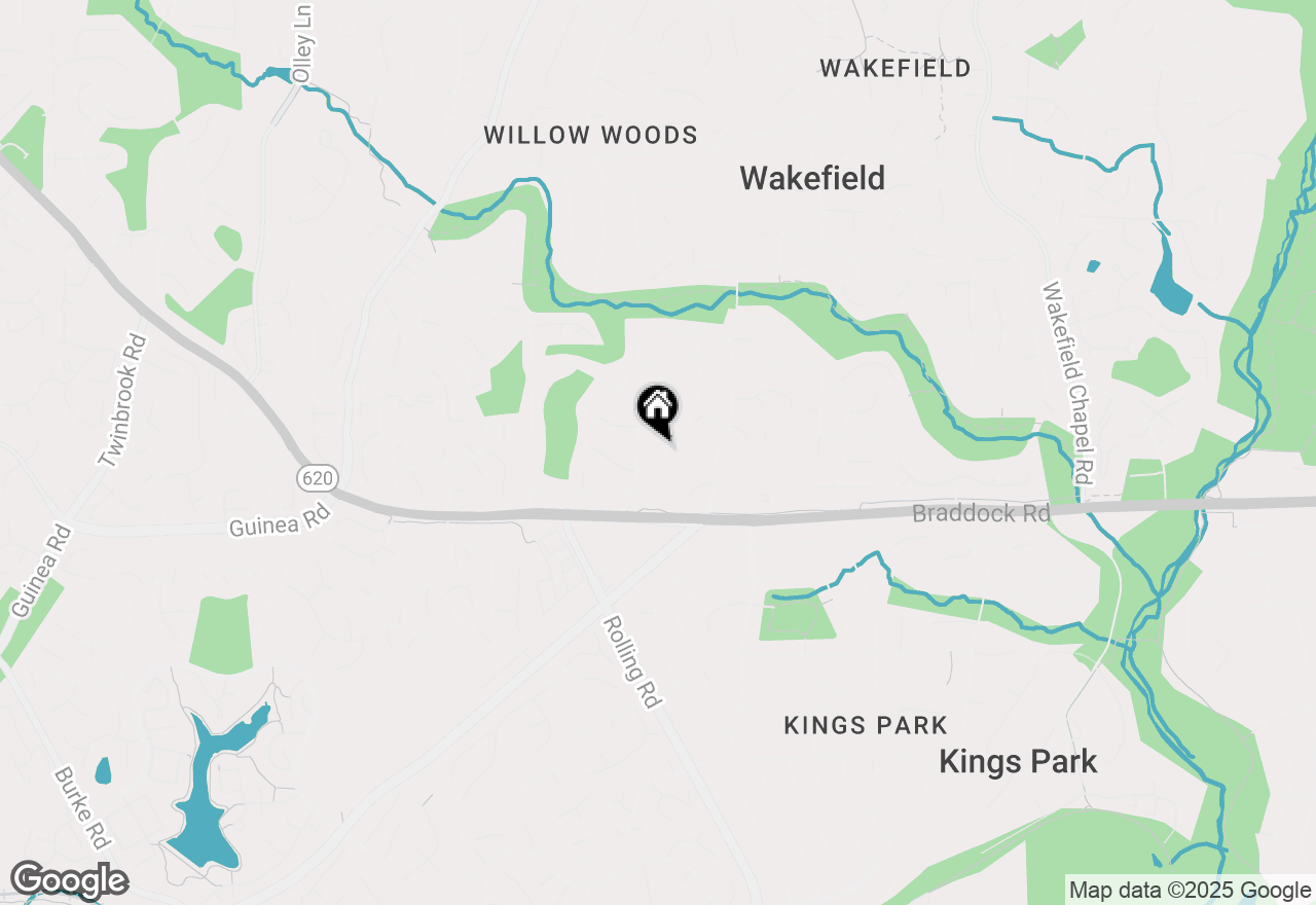 Map of 5112 Linette Lane, Annandale, VA 22003