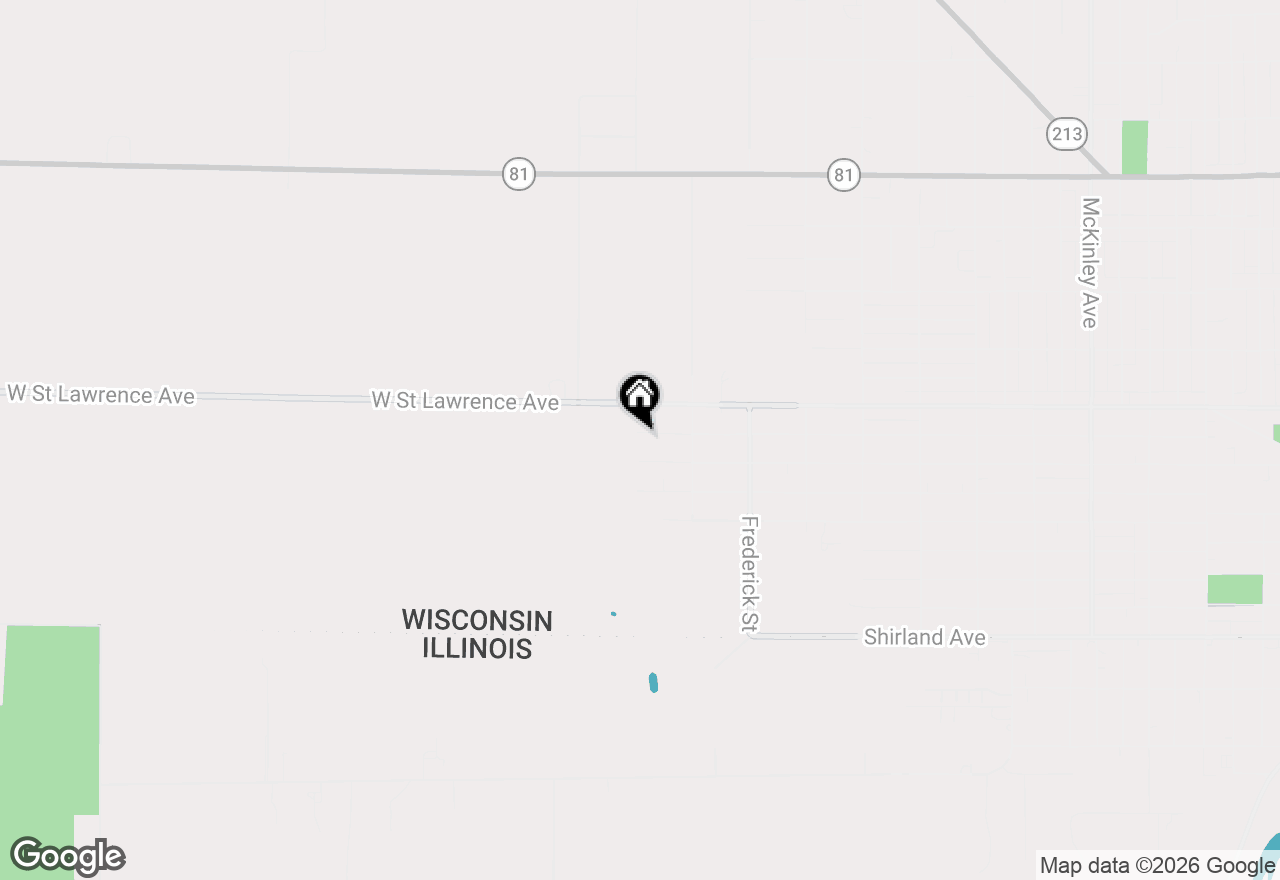 Map of 2448 W Forest Avenue, Beloit, WI 53511