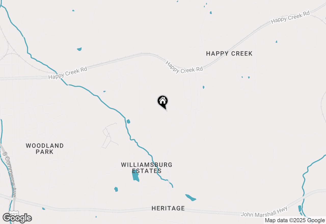 Map of 1195 Happy Ridge Drive, Front Royal, VA 22630