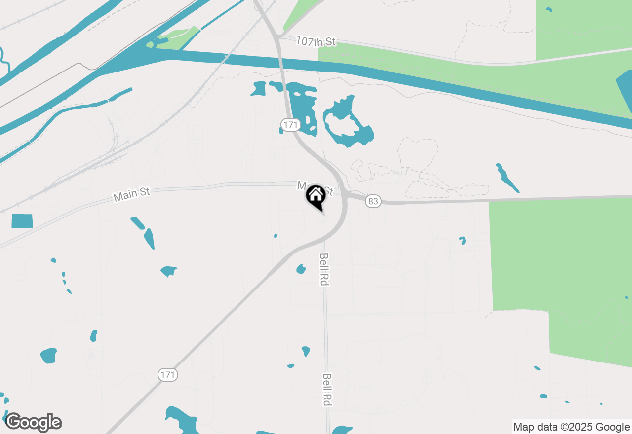 Map of 11194 Bell Road, Lemont, IL 60439