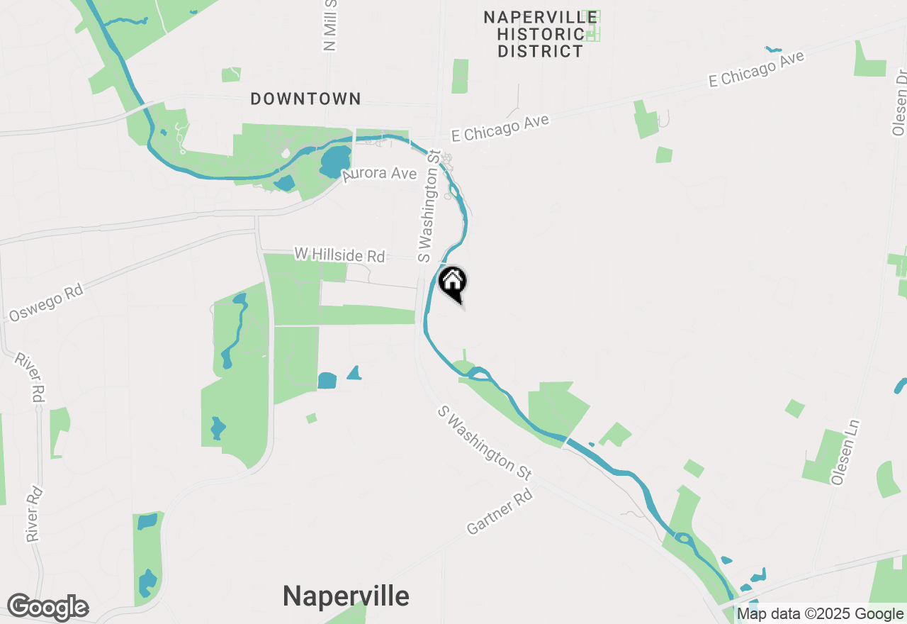 Map of 670 Melody Lane, Naperville, IL 60540