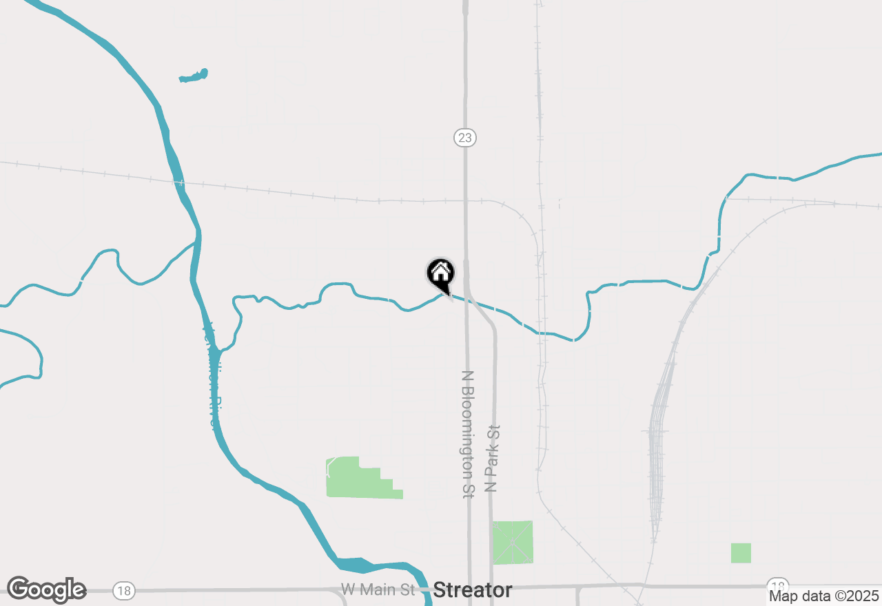 Map of 110 W Bluff Street, Streator, IL 61364